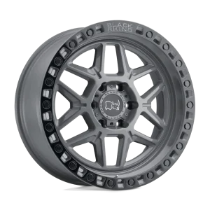 Black Rhino – KELSO – Gunmetal – 17″x9″ 0mm – All weather Wheels – 1790KLS005127G71
